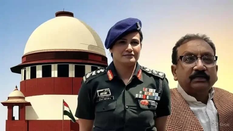 भाजपा मंत्री विजय शाह ने कर्नल सोफिया कुरैशी पर टिप्पणी को लेकर दर्ज एफआईआर के खिलाफ सुप्रीम कोर्ट का रुख किया