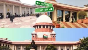 सुप्रीम कोर्ट ने SCBA और SCAORA के अभ्यावेदन के बाद मूल भव्यता को बहाल करने के लिए कांच के पैनल हटाए