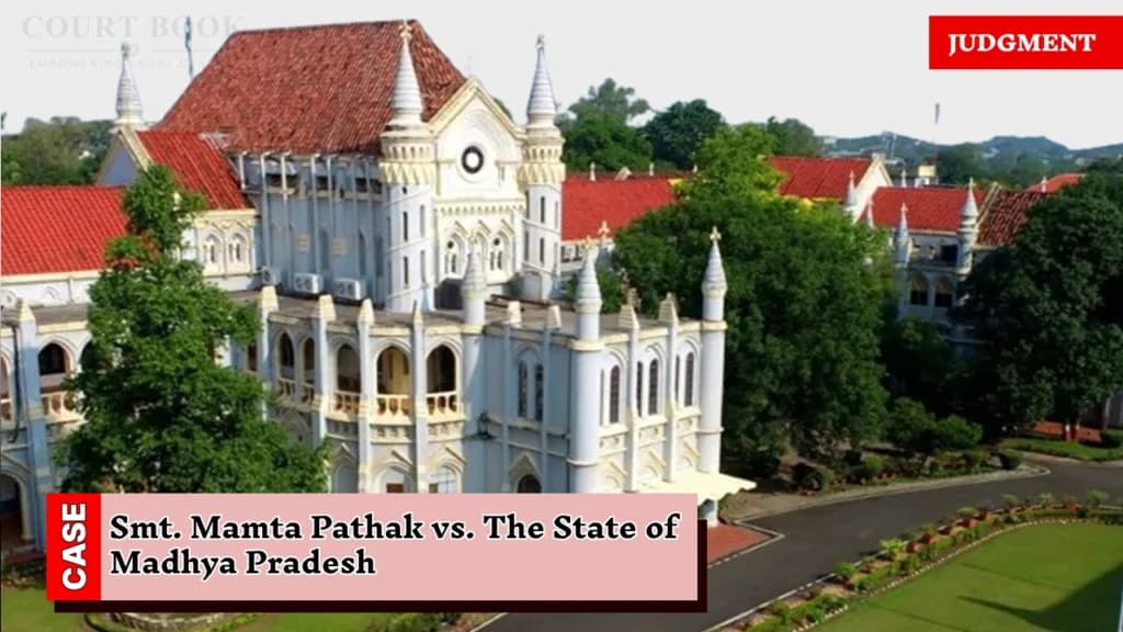 डॉ. नीरज पाठक हत्या मामले में स्मृति ममता पाठक की आजीवन कारावास की सजा को हाईकोर्ट ने किया बरकरार