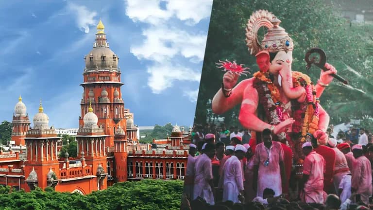 मद्रास हाईकोर्ट ने विनायगर चतुर्थी उत्सव की अनुमति दी, सख्त पर्यावरणीय नियम लागू