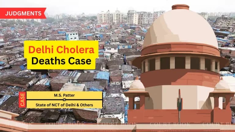सुप्रीम कोर्ट ने कहा– भिखारियों के आश्रय घरों में गरिमा सुनिश्चित हो, दिल्ली में हैजा मौतों पर कड़ी टिप्पणी