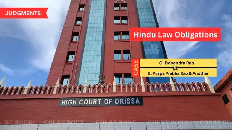 ओडिशा हाईकोर्ट ने पत्नी और वयस्क अविवाहित बेटी के भरण-पोषण का आदेश बरकरार रखा, हिंदू कानून की जिम्मेदारी दोहराई