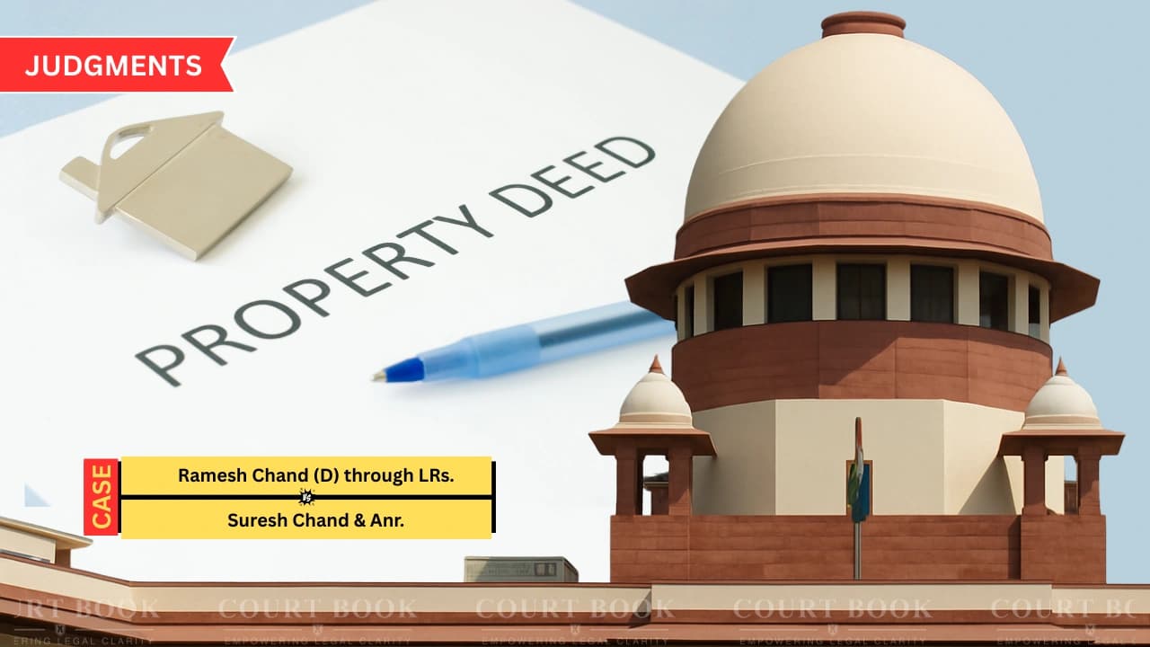 सुप्रीम कोर्ट: GPA, एग्रीमेंट टू सेल और वसीयत से बिना रजिस्टर्ड सेल डीड के संपत्ति का मालिकाना हक नहीं मिलता