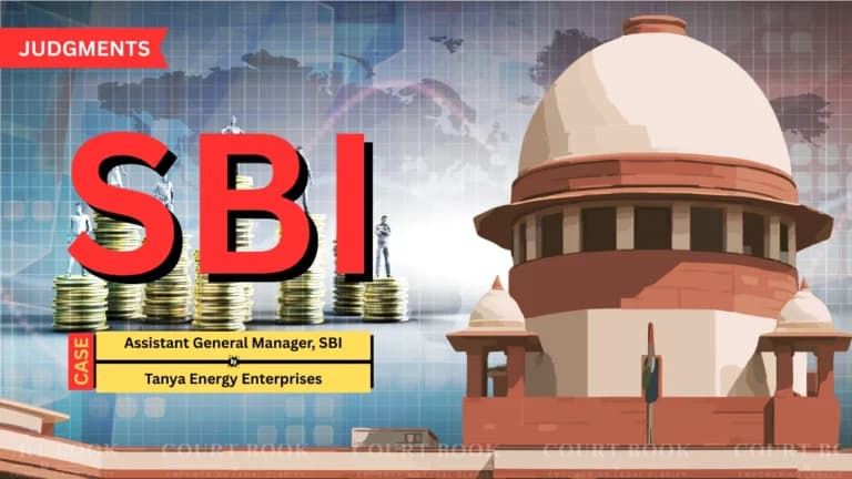सुप्रीम कोर्ट ने आंध्र हाईकोर्ट का आदेश रद्द किया, SBI को तान्या एनर्जी से बकाया वसूली की छूट