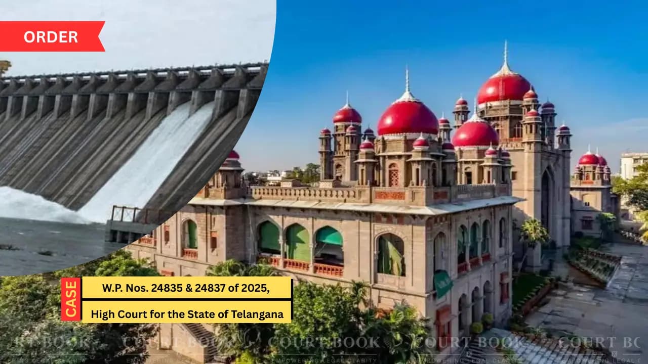तेलंगाना हाईकोर्ट ने कालेश्वरम डैम मामले में याचिकाकर्ताओं पर तुरंत कार्रवाई रोकी, CBI जांच जारी