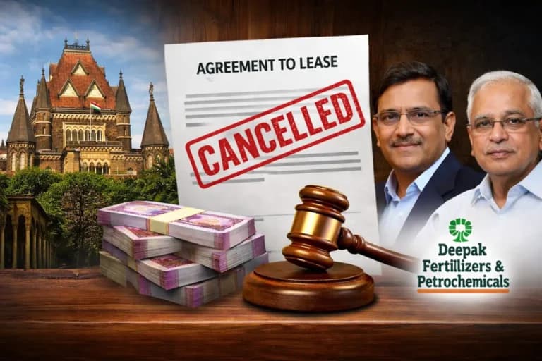 CIDCO के "Agreement to Lease" पर बड़ा फैसला: बॉम्बे हाईकोर्ट ने ₹26 लाख की स्टाम्प ड्यूटी रद्द की