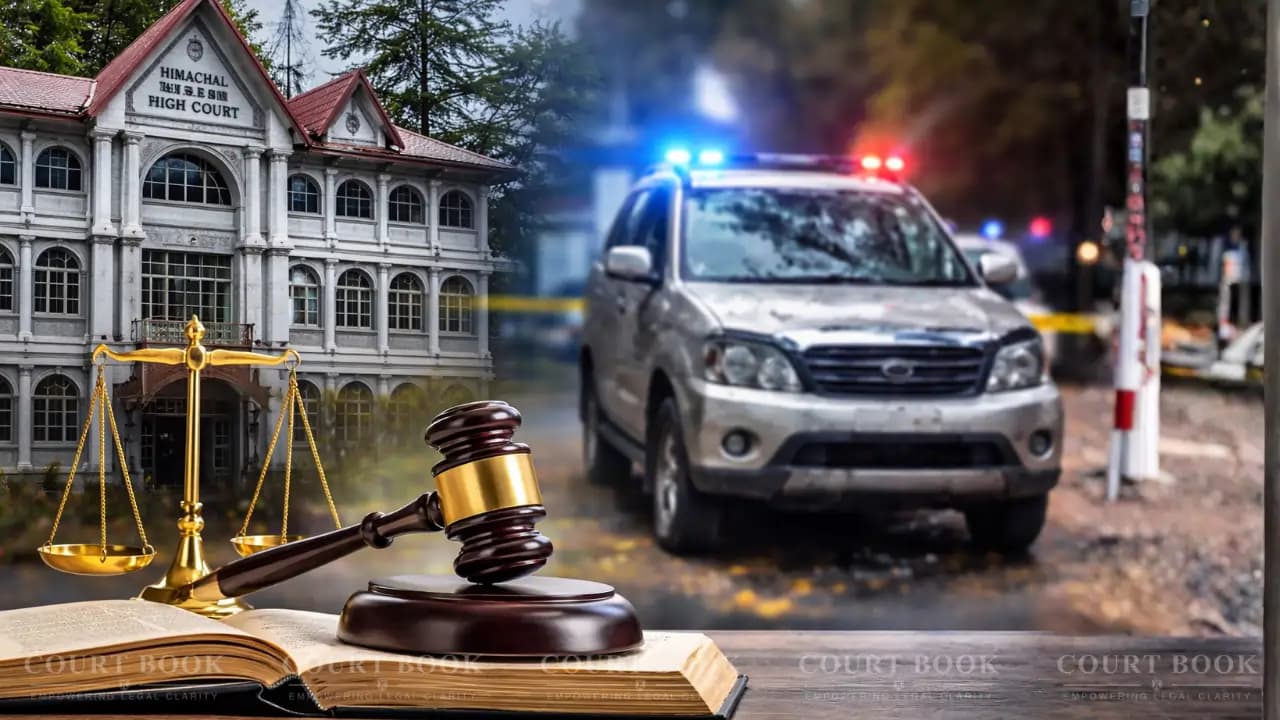 हिमाचल हाईकोर्ट ने सड़क हादसे में मौत के दोषी चालक की सजा बरकरार रखी, पुनरीक्षण याचिका खारिज