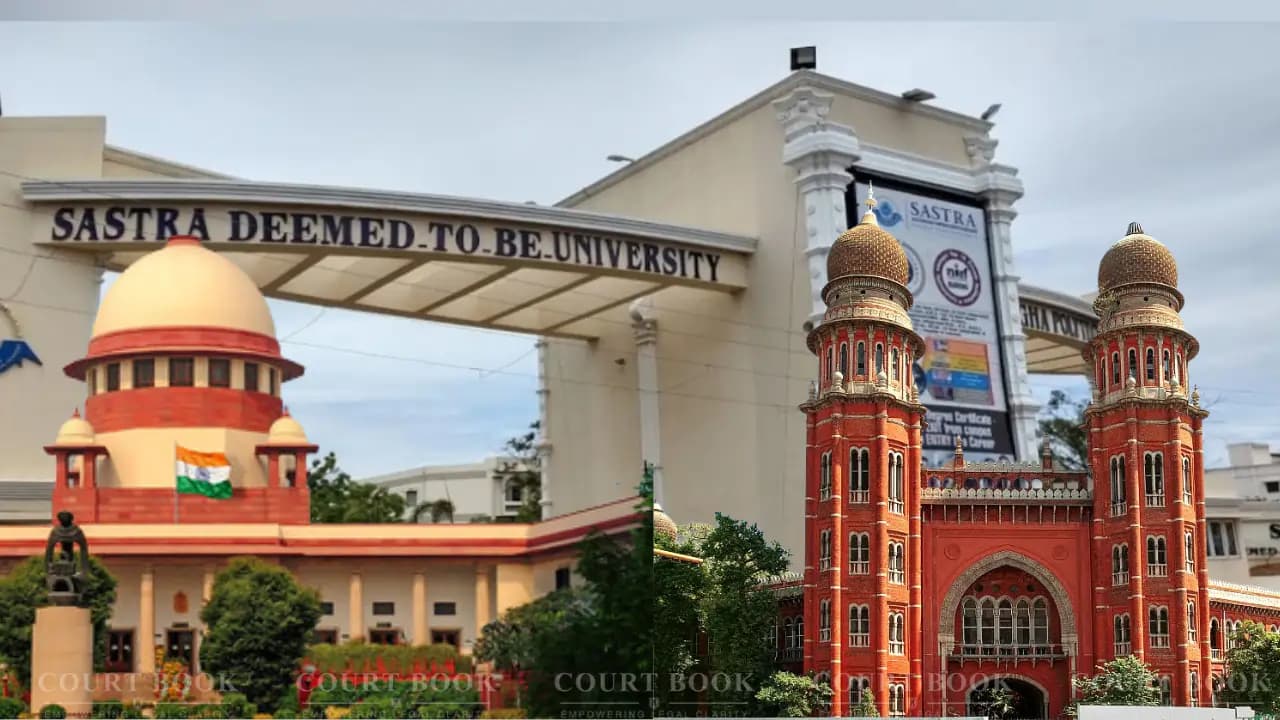 सरकारी जमीन विवाद पर सुप्रीम कोर्ट की रोक: SASTRA यूनिवर्सिटी की बेदखली पर फिलहाल विराम