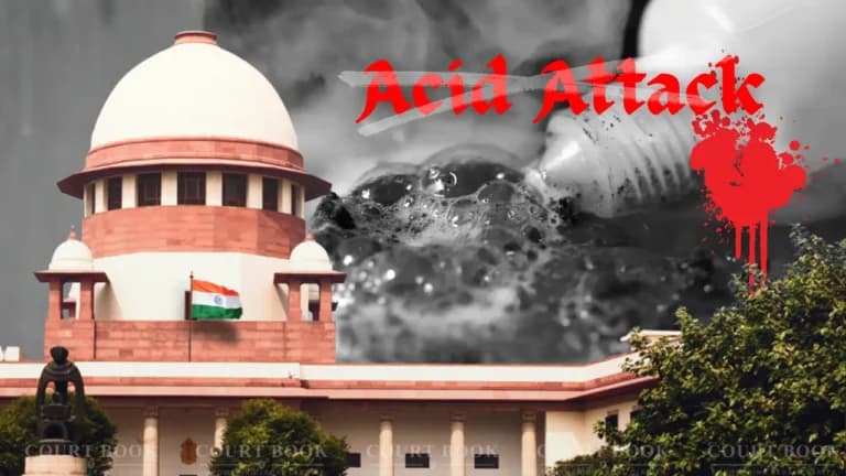 एसिड अटैक पर सुप्रीम कोर्ट सख्त: दोषियों की संपत्ति जब्त करने और सजा कड़ी करने का संकेत