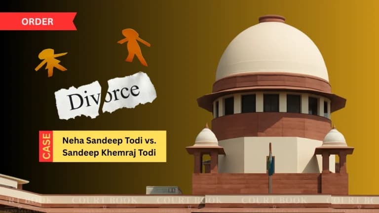 सुप्रीम कोर्ट ने नेहा टोडी तलाक याचिका में दस्तावेज़ दाखिल करने को 2 हफ्ते का समय दिया