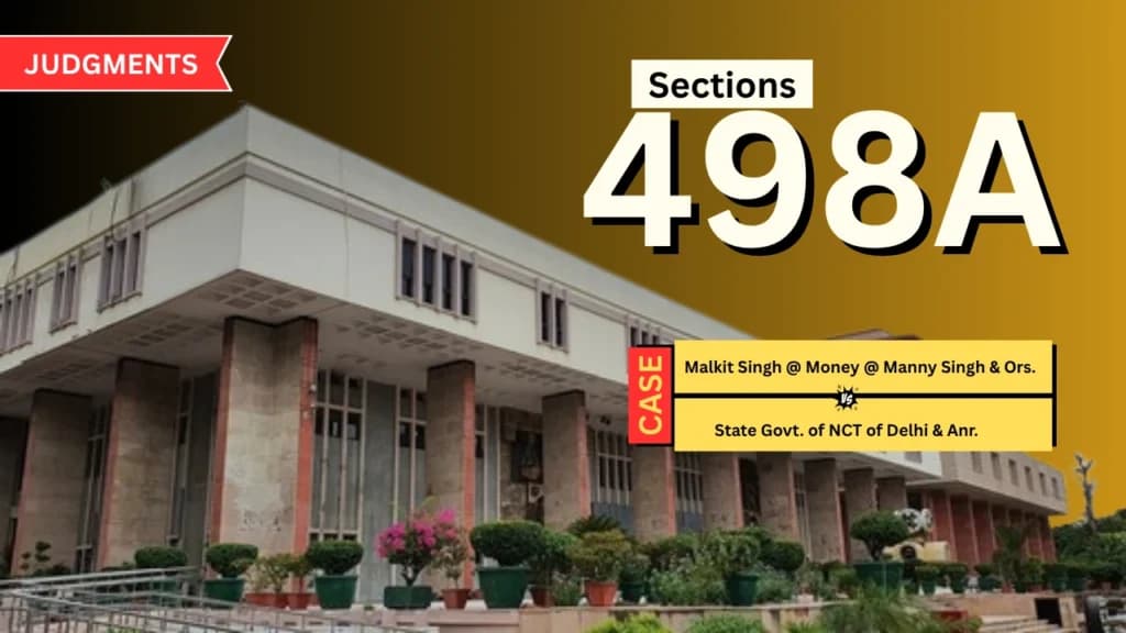 पति-पत्नी के समझौते के बाद दिल्ली हाईकोर्ट ने 498A FIR रद्द की