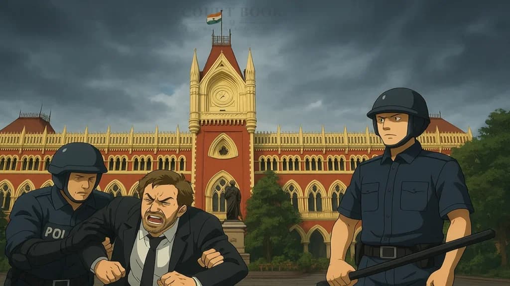 वकील पर पुलिस के क्रूर हमले के बाद कोलकाता के वकीलों ने अदालत का बहिष्कार किया