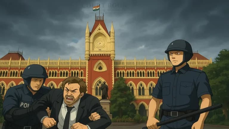 वकील पर पुलिस के क्रूर हमले के बाद कोलकाता के वकीलों ने अदालत का बहिष्कार किया
