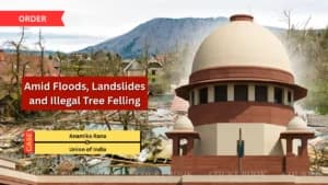 सुप्रीम कोर्ट ने केंद्र से मांगा जवाब: बाढ़, भूस्खलन और अवैध कटाई से संकट में हिमालयी राज्य