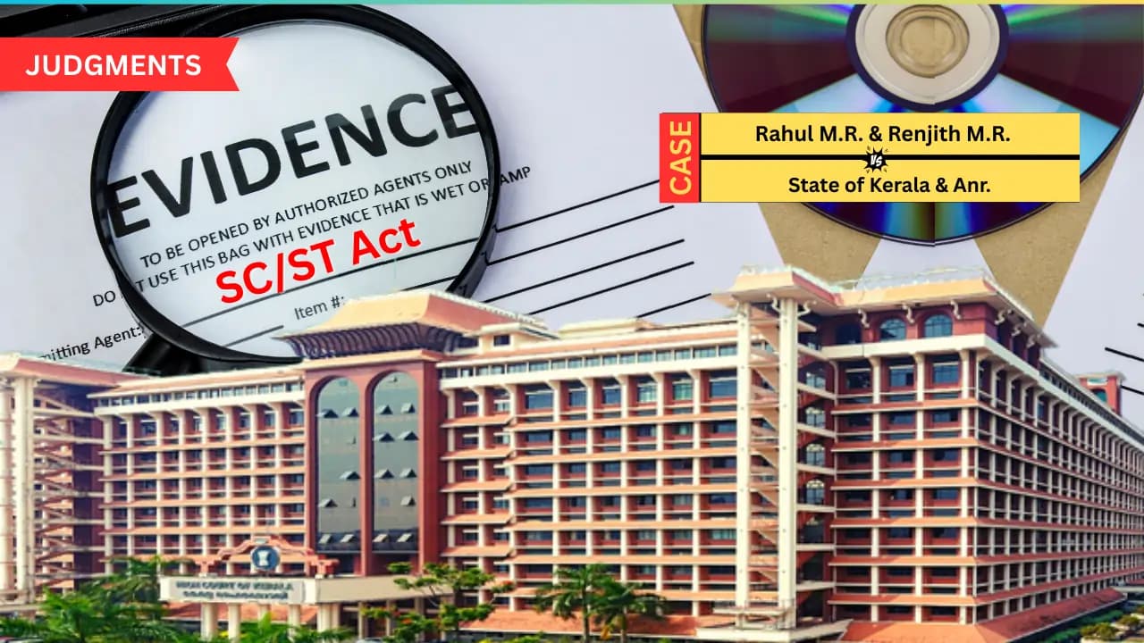 केरल हाई कोर्ट ने SC/ST एक्ट और दुष्कर्म आरोपों में घिरे दो भाइयों को अग्रिम जमानत दी