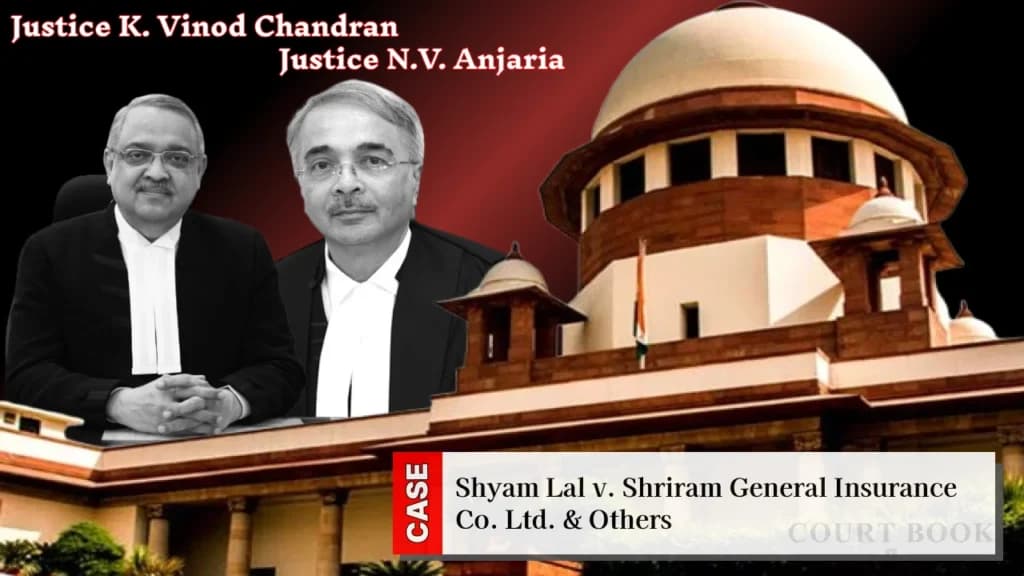 सुप्रीम कोर्ट ने यूटिलिटी वाहन दुर्घटना मुआवजा विवाद में बीमा कंपनी को पूर्ण रूप से जिम्मेदार ठहराया