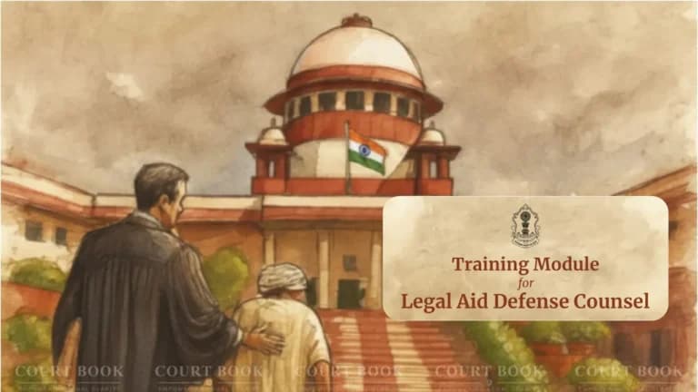भारत में कानूनी सहायता व्यवस्था की पुरानी कमियों को दूर करने के लिए सुप्रीम कोर्ट ने 2025 का विस्तृत ट्रेनिंग मॉड्यूल जारी किया