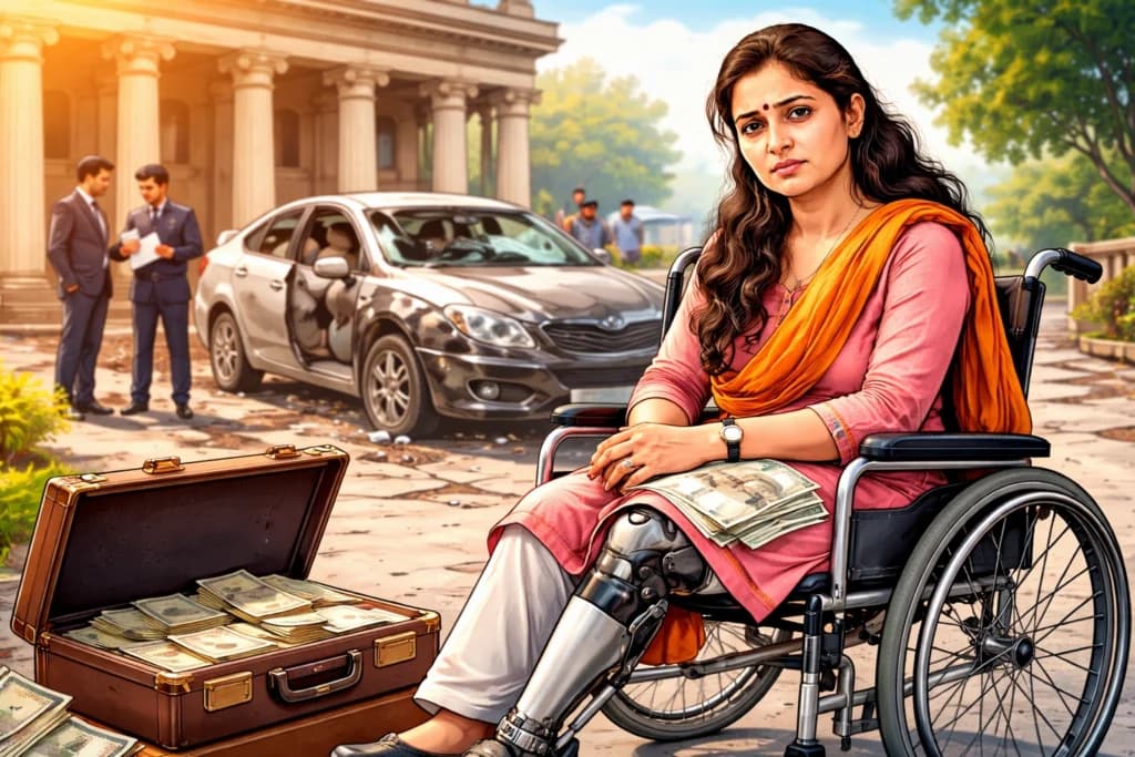 सड़क हादसे में पैर गंवाने वाली महिला को हाईकोर्ट ने दिया ₹39.50 लाख मुआवज़ा