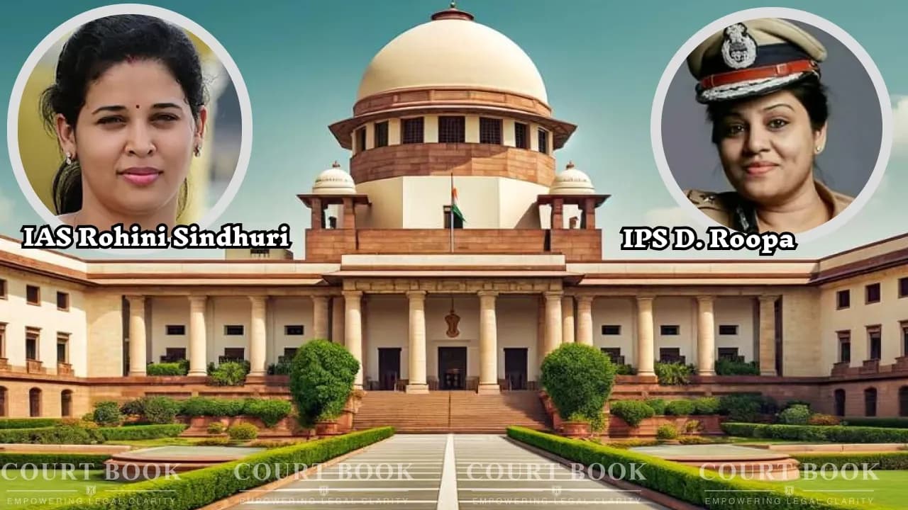 IAS रोहिणी सिंधूरी- IPS डी रूपा मौदगिल विवाद: सुप्रीम कोर्ट ने मध्यस्थता का रास्ता चुना, कहा- दोनों अधिकारी एक-दूसरे का करियर बर्बाद कर रहे हैं